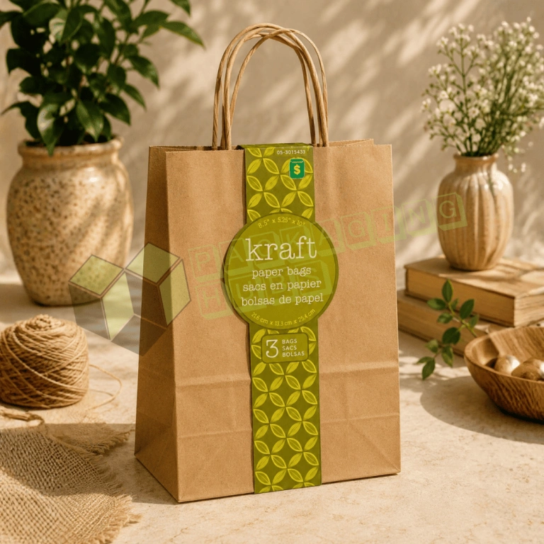Kraft Landscape Paper Bag