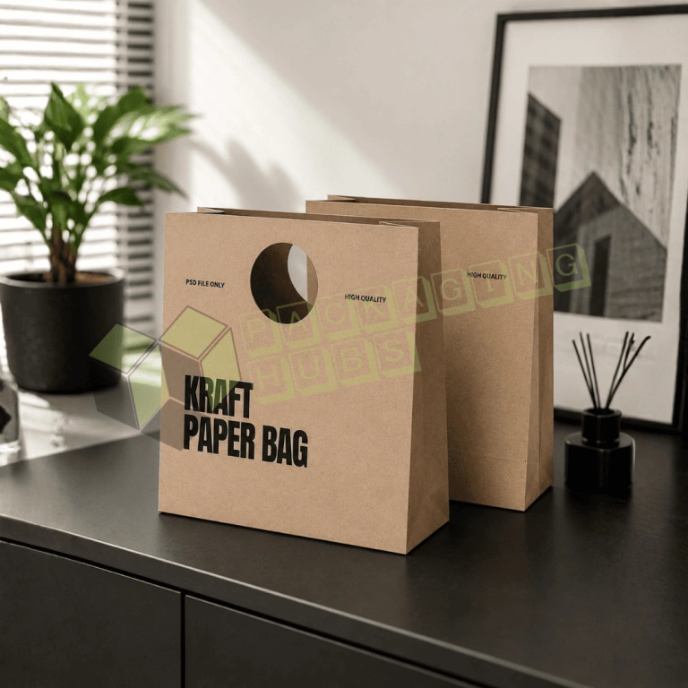 Kraft Landscape Paper Bag