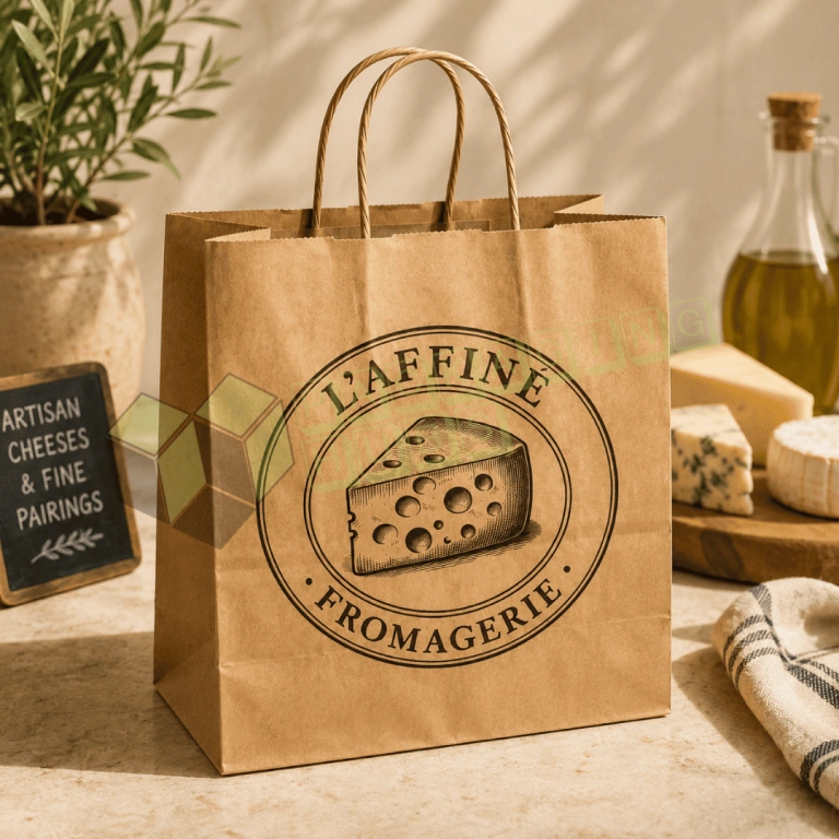 Kraft Landscape Paper Bag