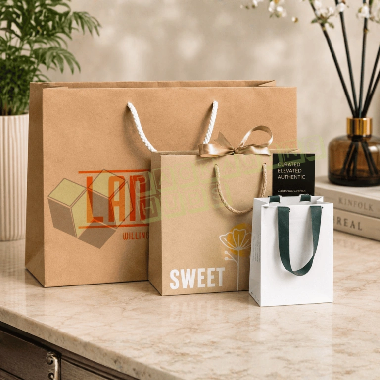 Kraft Landscape Paper Bag