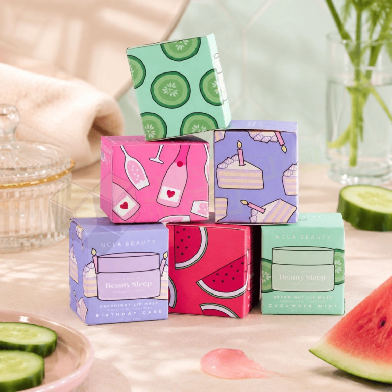 Custom Lip Mask Boxes