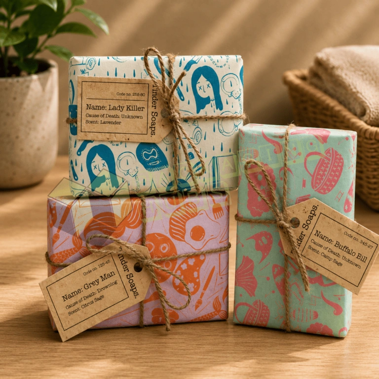 Soap Wrapping Paper