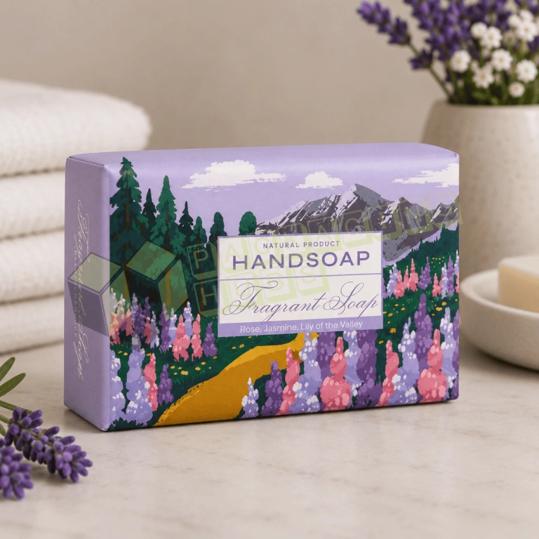Soap Wrapping Paper