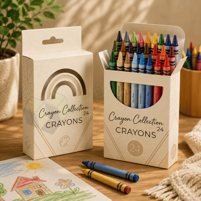 custom crayon box