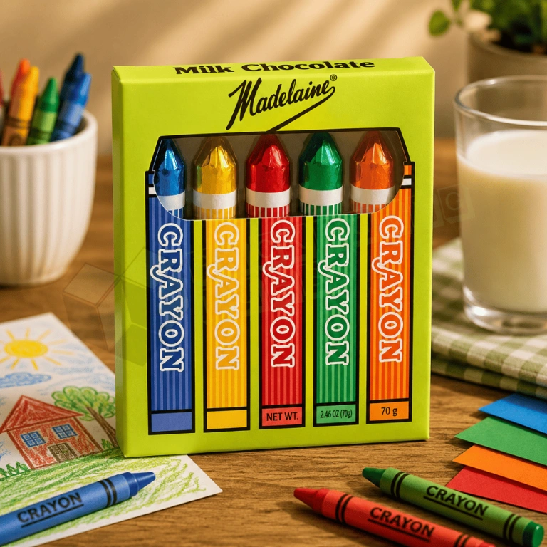 custom crayon box