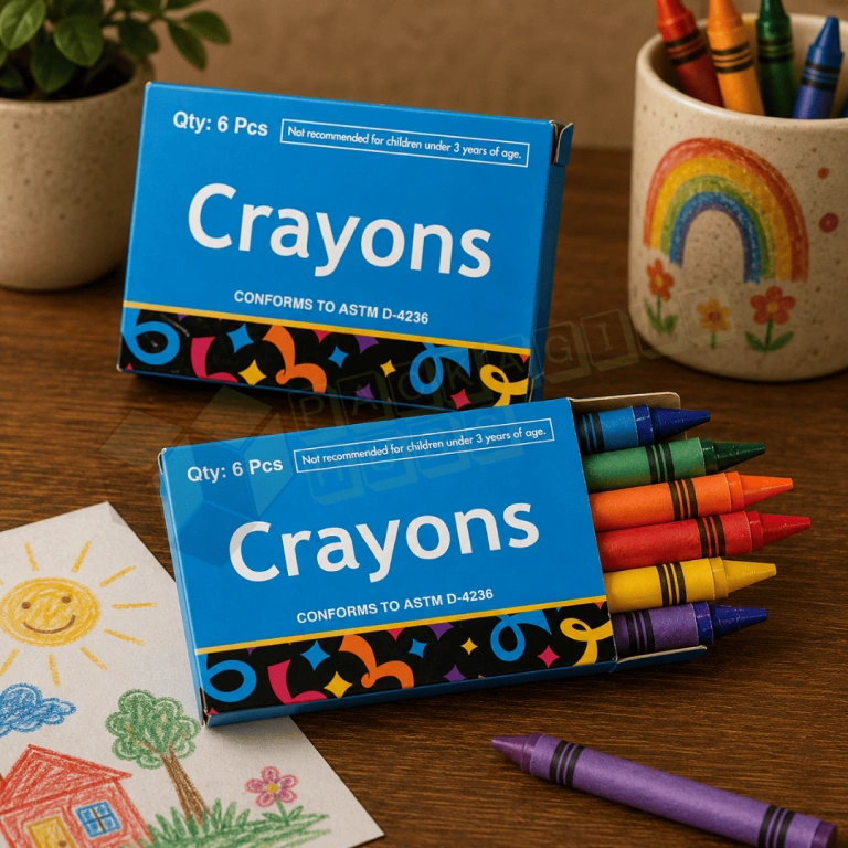 custom crayon box