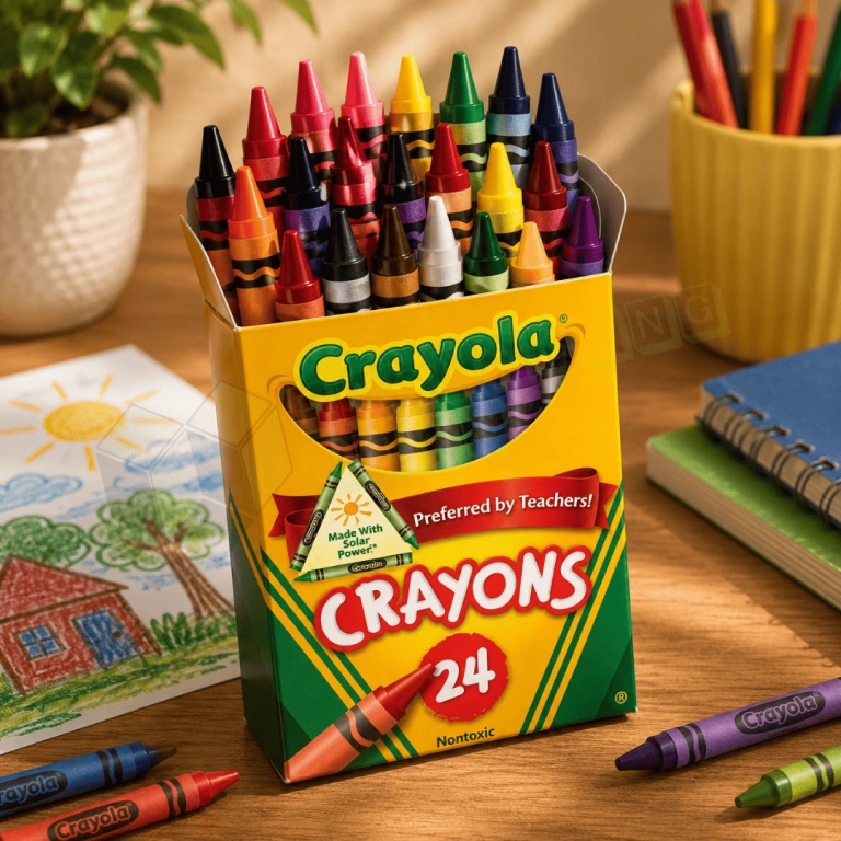 custom crayon box