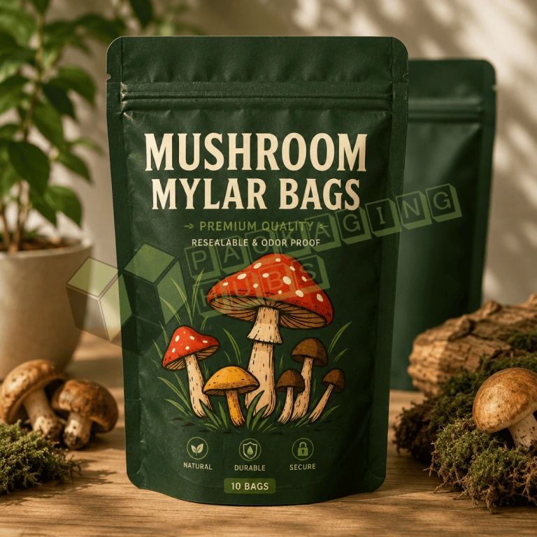 Mushroom Mylar Bags