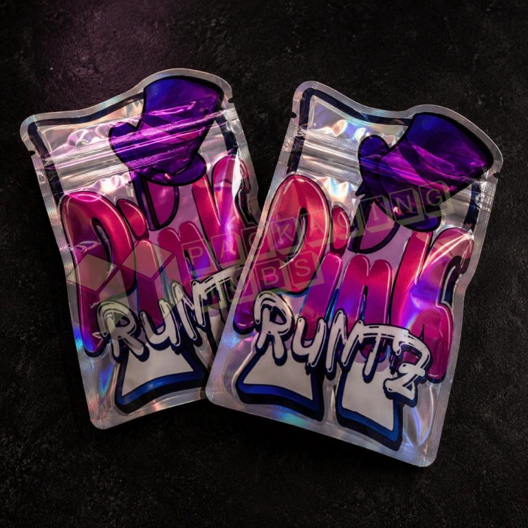 Irregular Shaped Mylar Bags